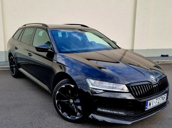 Skoda Superb cena 119899 przebieg: 126579, rok produkcji 2020 z Międzyzdroje małe 277